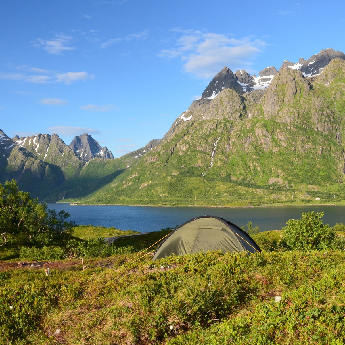 Lofoten – sleeping in wilderness 