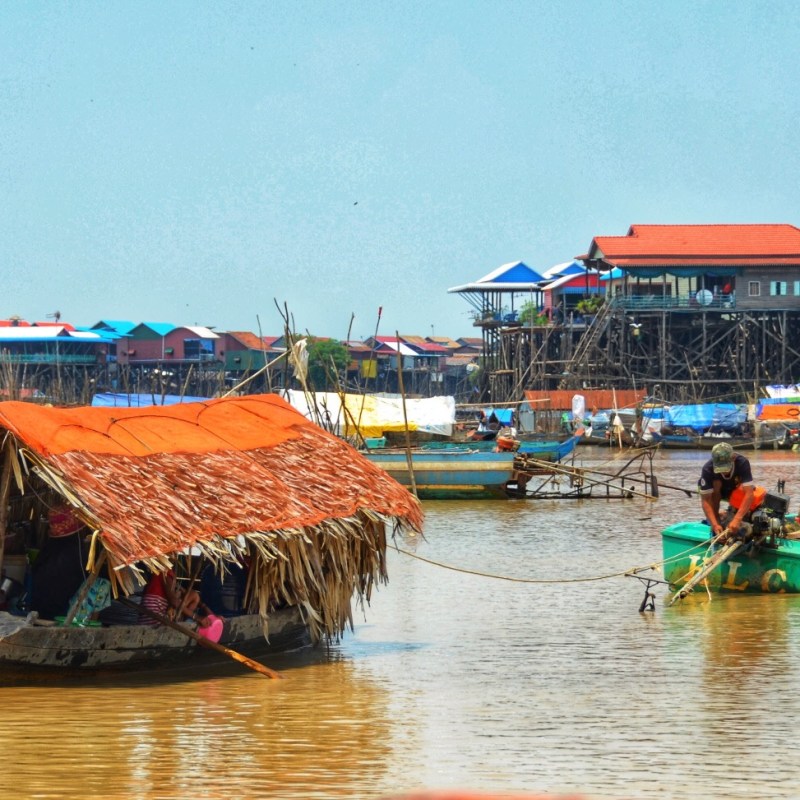 Cambodia | Siem Reap: Kampong Khleang Floating Village